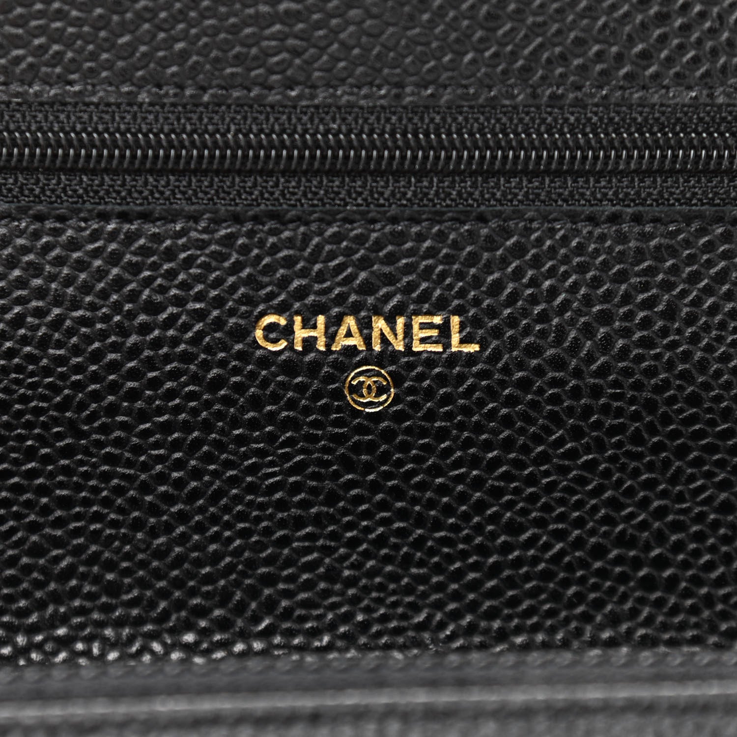 Chanel Caviar Quilted Wallet On Chain WOC Black 6 of 13