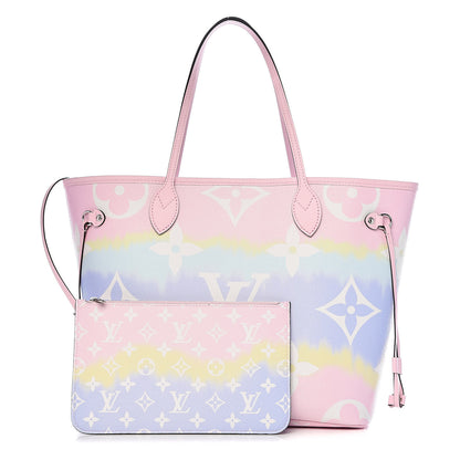 Louis Vuitton Monogram Escale Neverfull MM Pastel 1 of 12