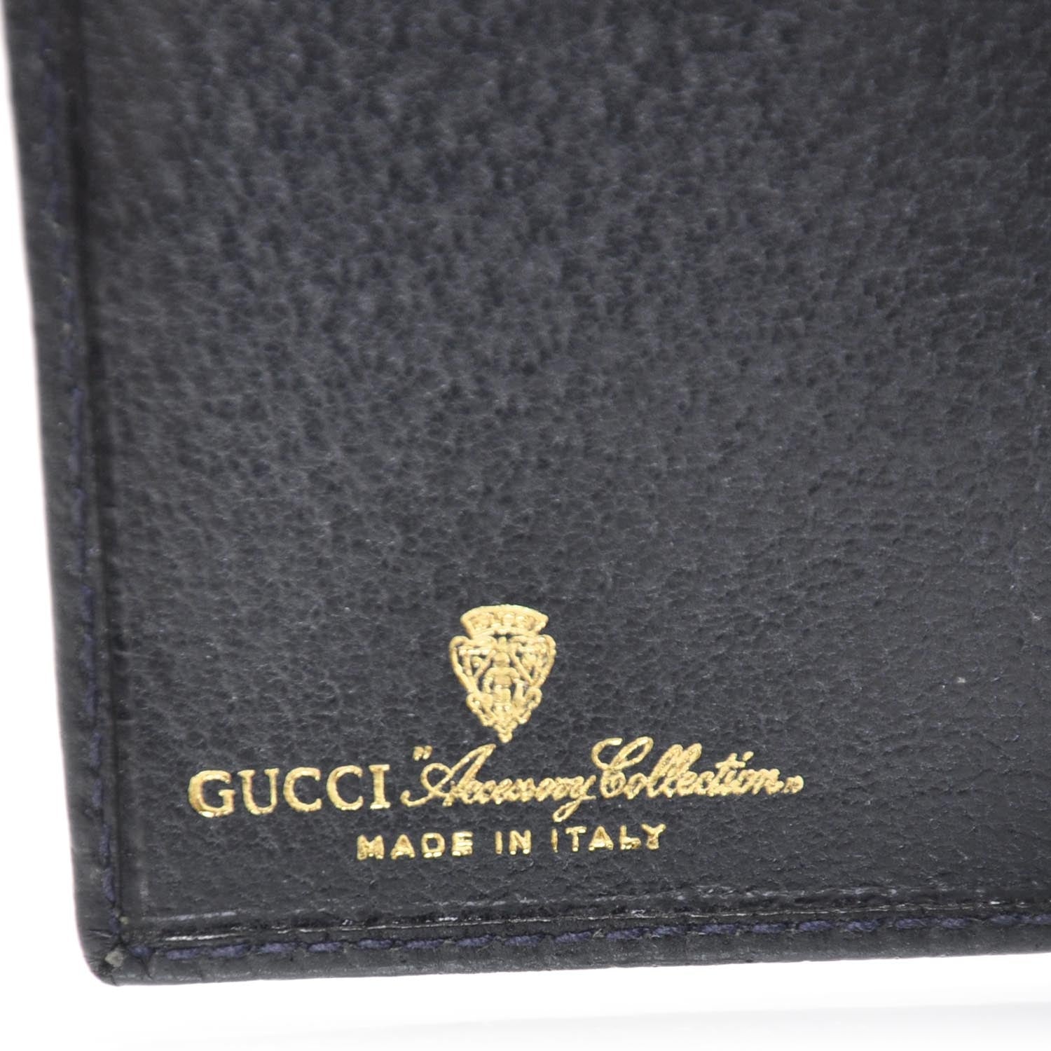 Gucci Monogram Web French Wallet Navy 7 of 7
