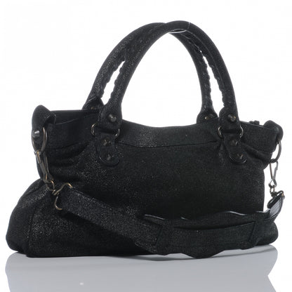 Balenciaga Craquele Calfskin First Black 3 of 7