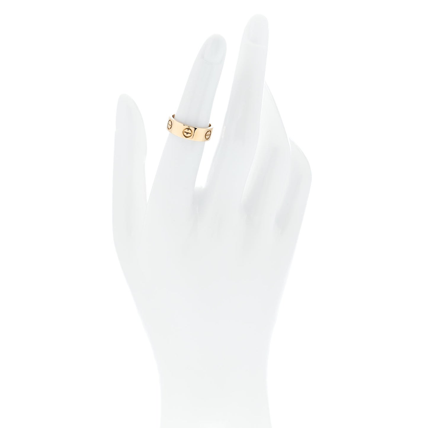18K Yellow Gold 5.5mm LOVE Ring 50 5.25
