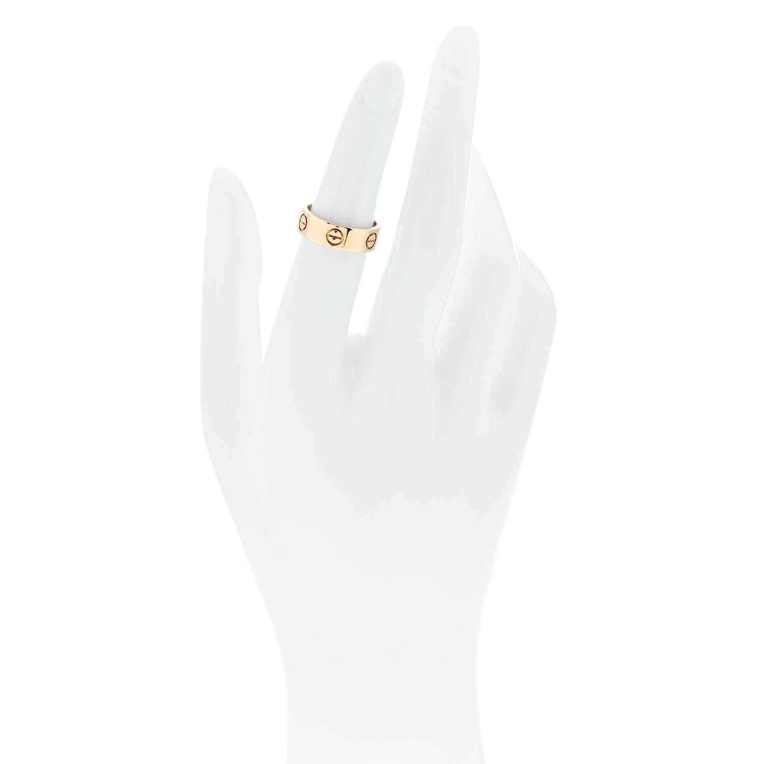 Cartier 18K Yellow Gold 5.5mm LOVE Ring 50 5.25 2 of 5