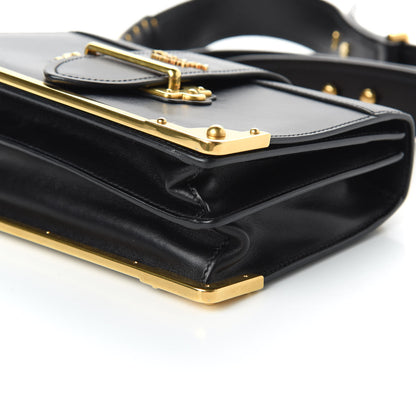 Prada City Calf Saffiano Cahier Bag Black 7 of 10