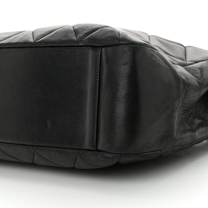 Chanel Lambskin Quilted Shoulder Bag Black 11 of 15