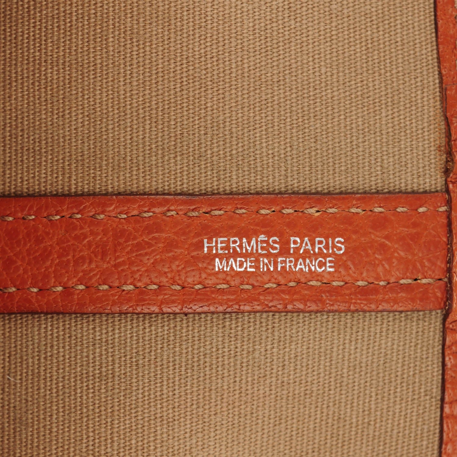 Hermes Toile Buffle Garden Party 36 Potiron 6 of 9