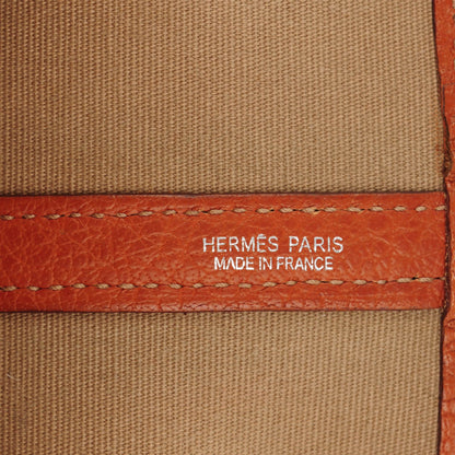 Hermes Toile Buffle Garden Party 36 Potiron 6 of 9