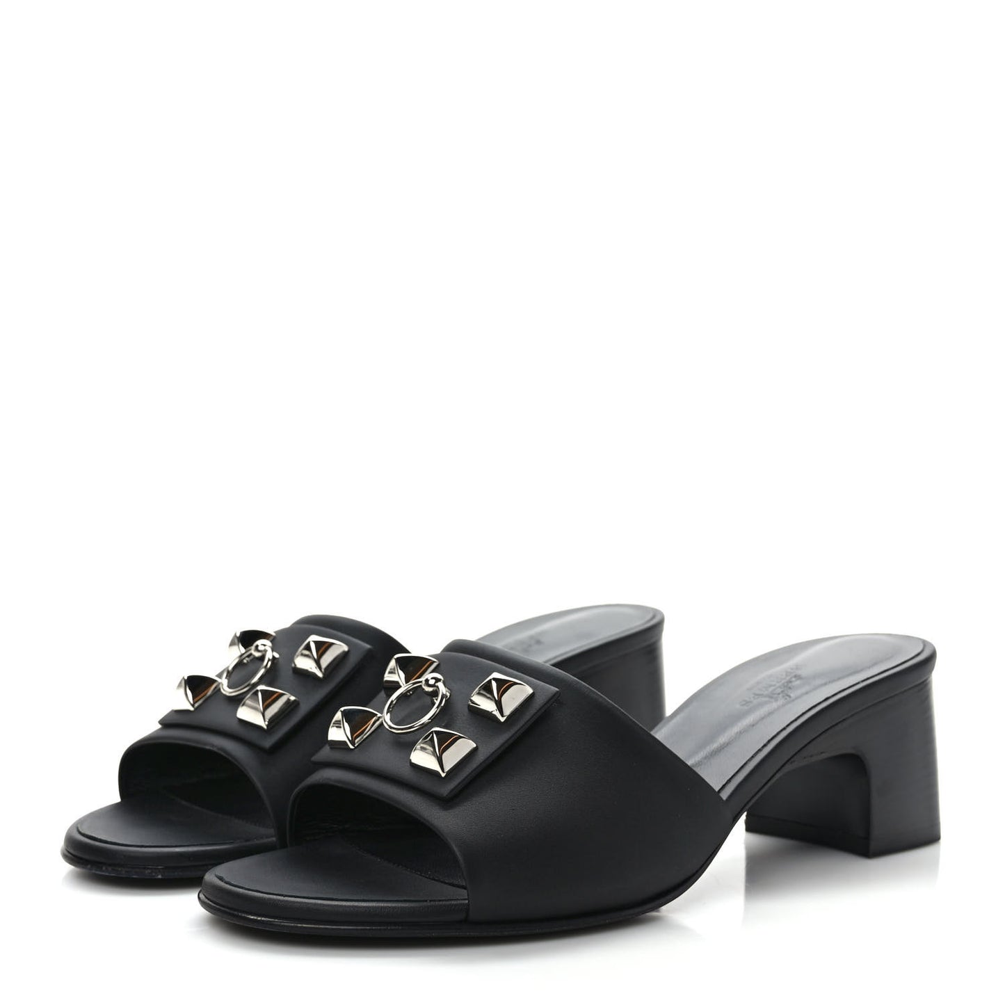 Calfskin Dreamy Sandals 39 Black