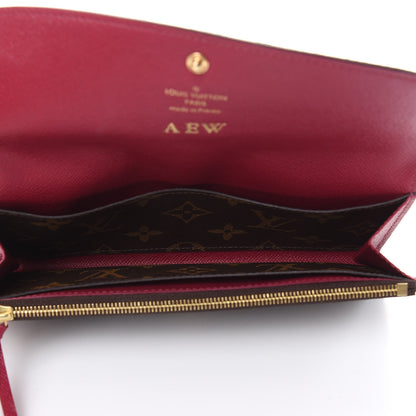 Louis Vuitton Monogram Emilie Wallet Fuchsia 5 of 10
