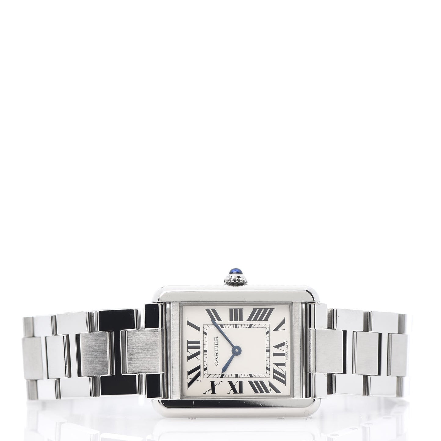 Stainless Steel 24mm Tank Solo Quartz Watch