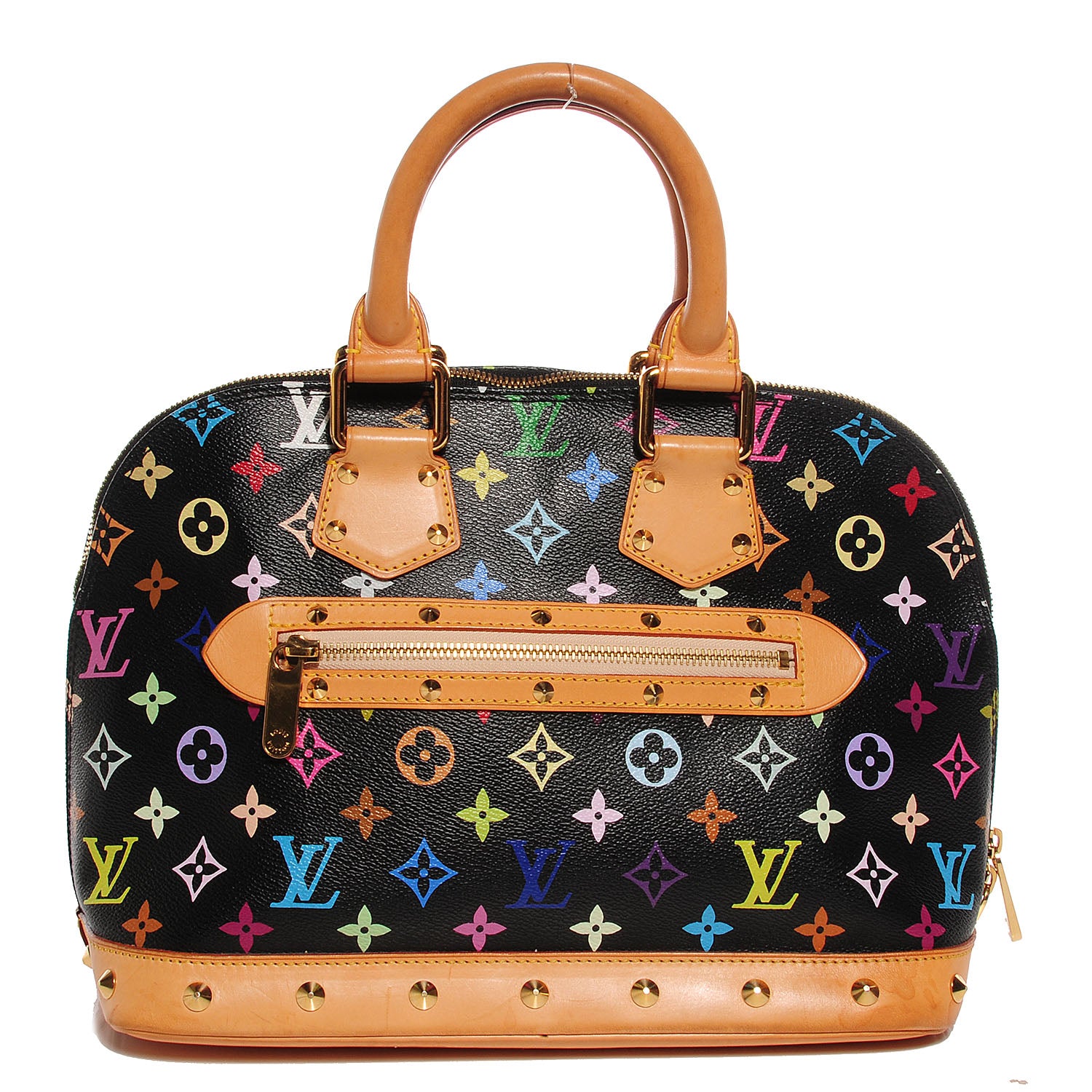 Louis Vuitton Monogram Multicolor Alma Black 1 of 7