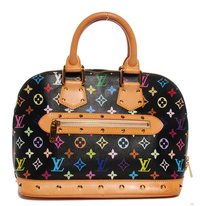 Louis Vuitton Monogram Multicolor Alma Black 1 of 7