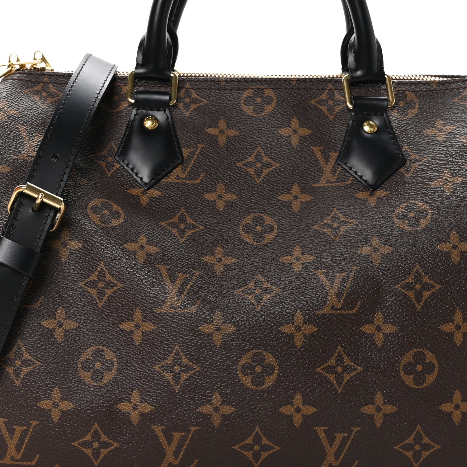 Louis Vuitton Monogram Bandouliere 30 Black 7 of 12
