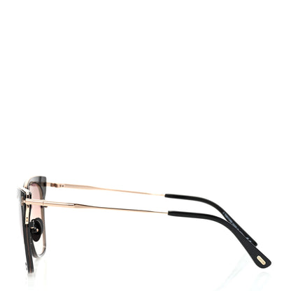 Tom Ford Acetate Faryn Sunglasses TF 843 Black 3 of 7