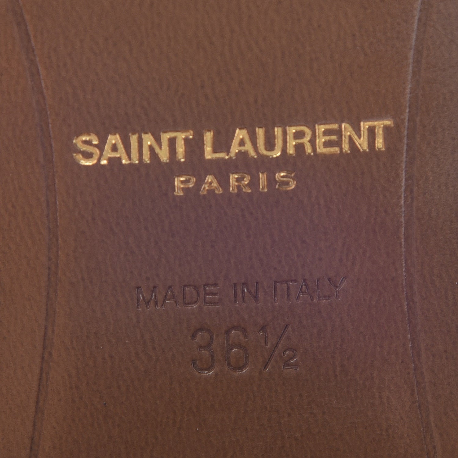 Saint Laurent Suede Blake Ankle Boots 36.5 New Sigaro 6 of 9
