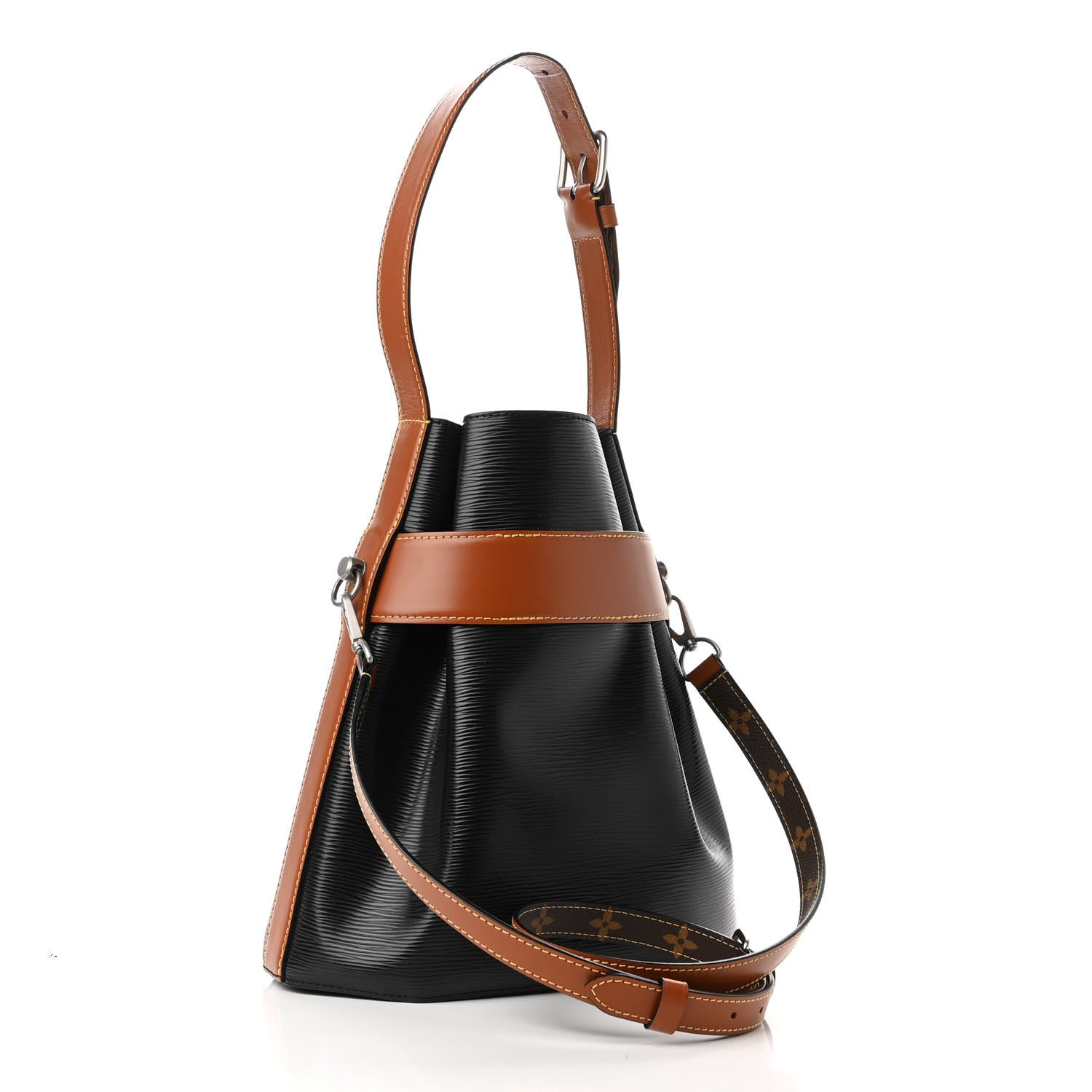 Louis Vuitton Epi Twist Bucket Black 4 of 8