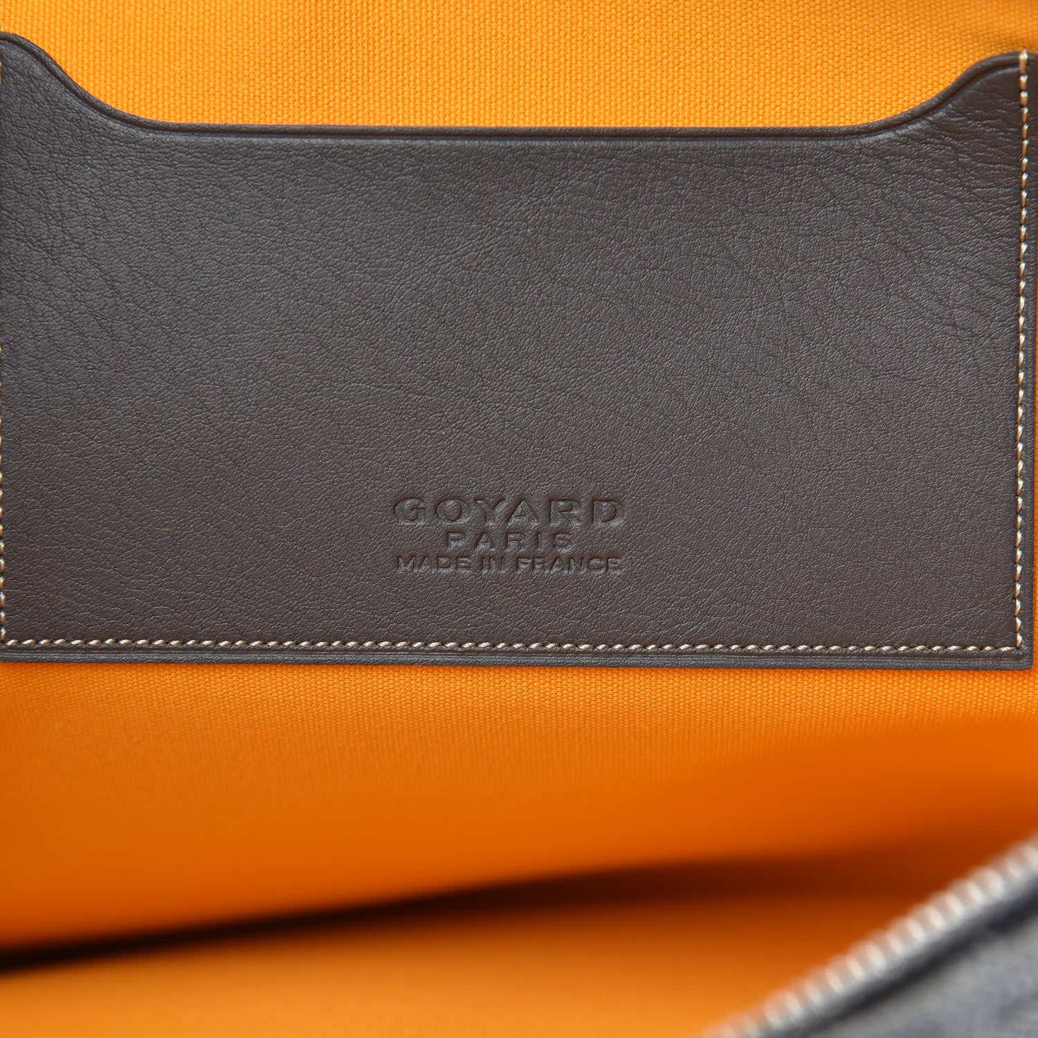 Goyard Goyardine Senat Pochette MM Grey 6 of 7