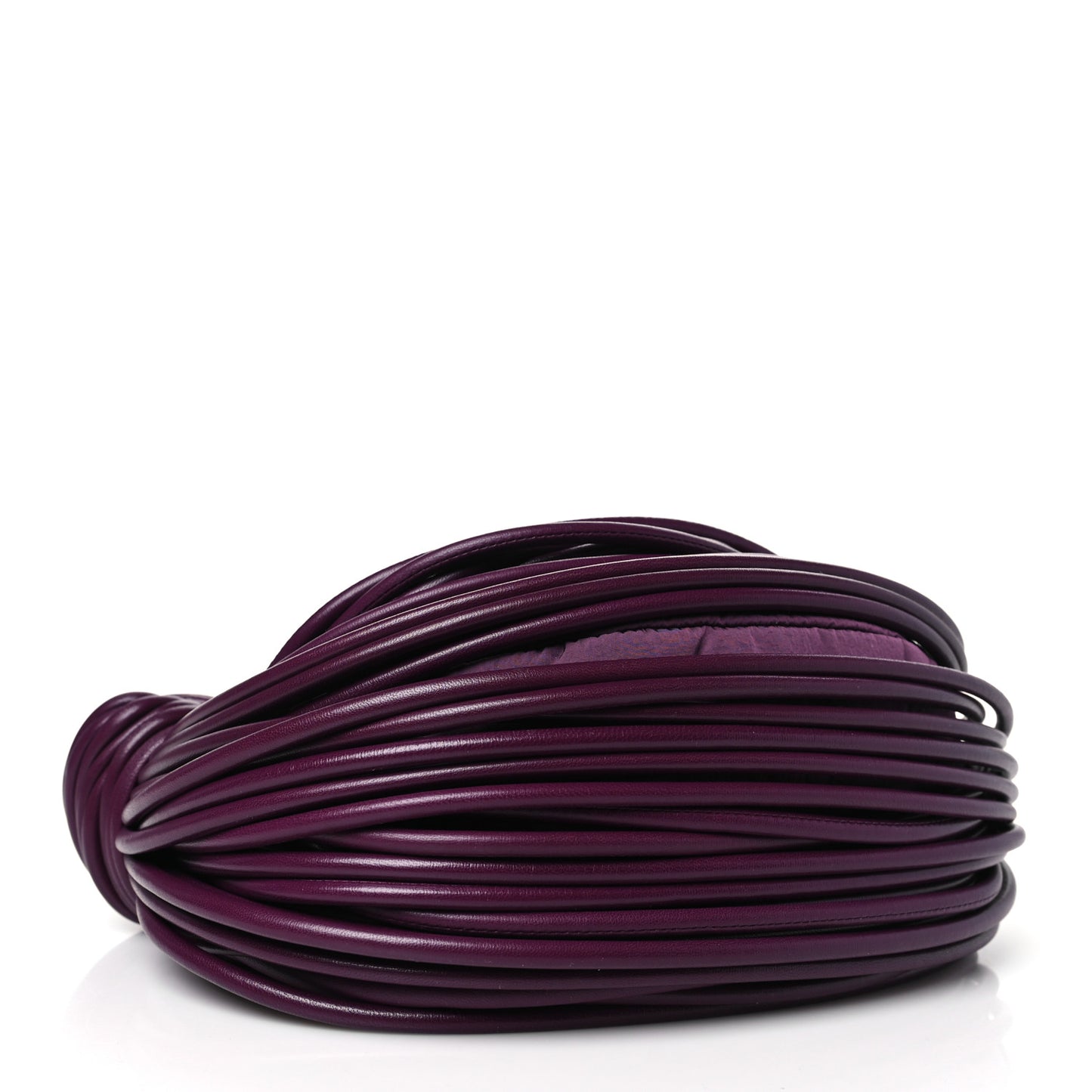 Nappa Mini Tubular Double Knot Grape