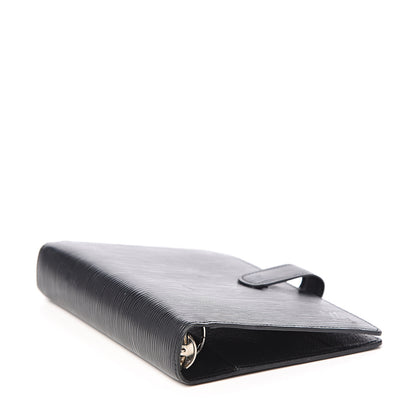 Louis Vuitton Epi Medium Ring Agenda Cover Black 3 of 7