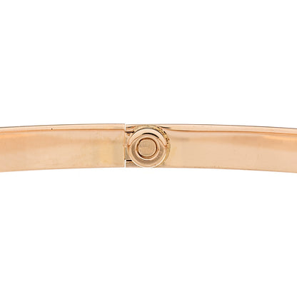 Cartier 18K Pink Gold Small LOVE Bracelet 18 4 of 9
