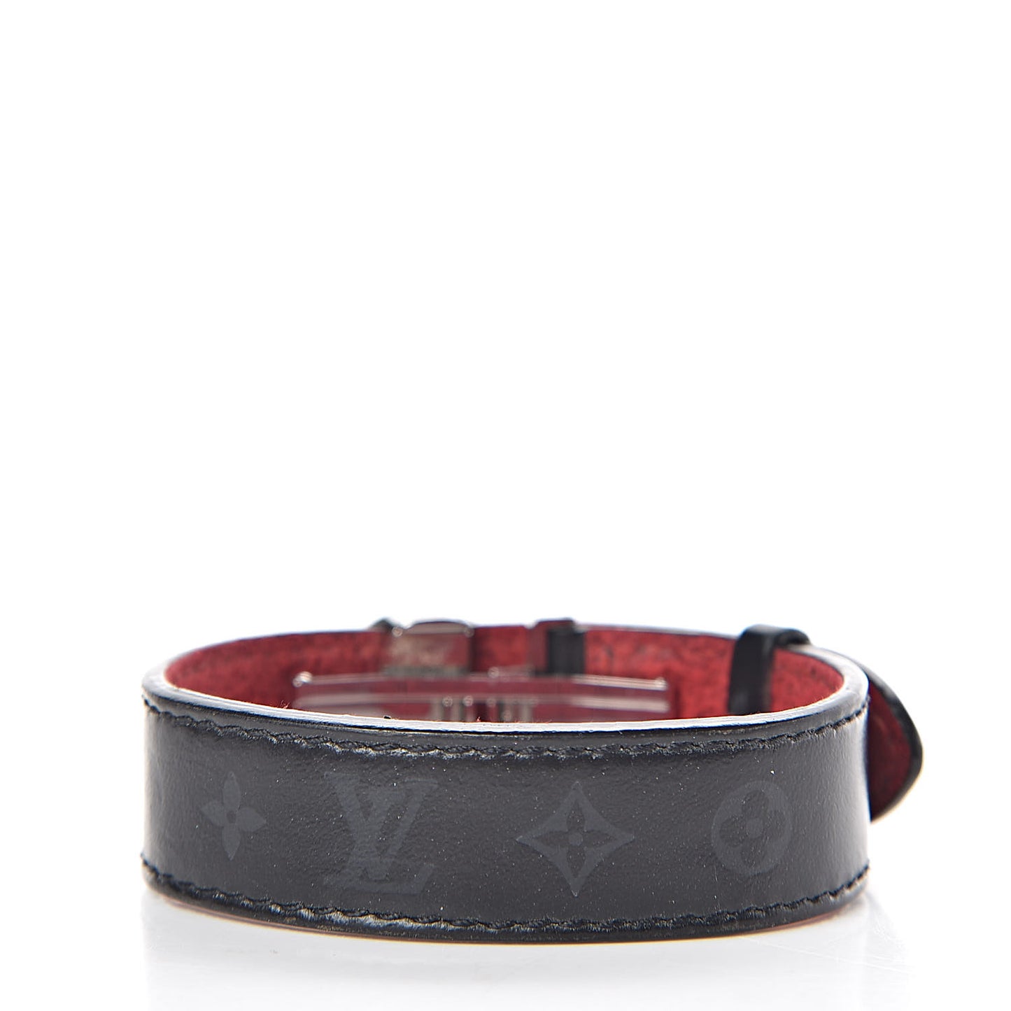 Mat Monogram Wish Bracelet Black