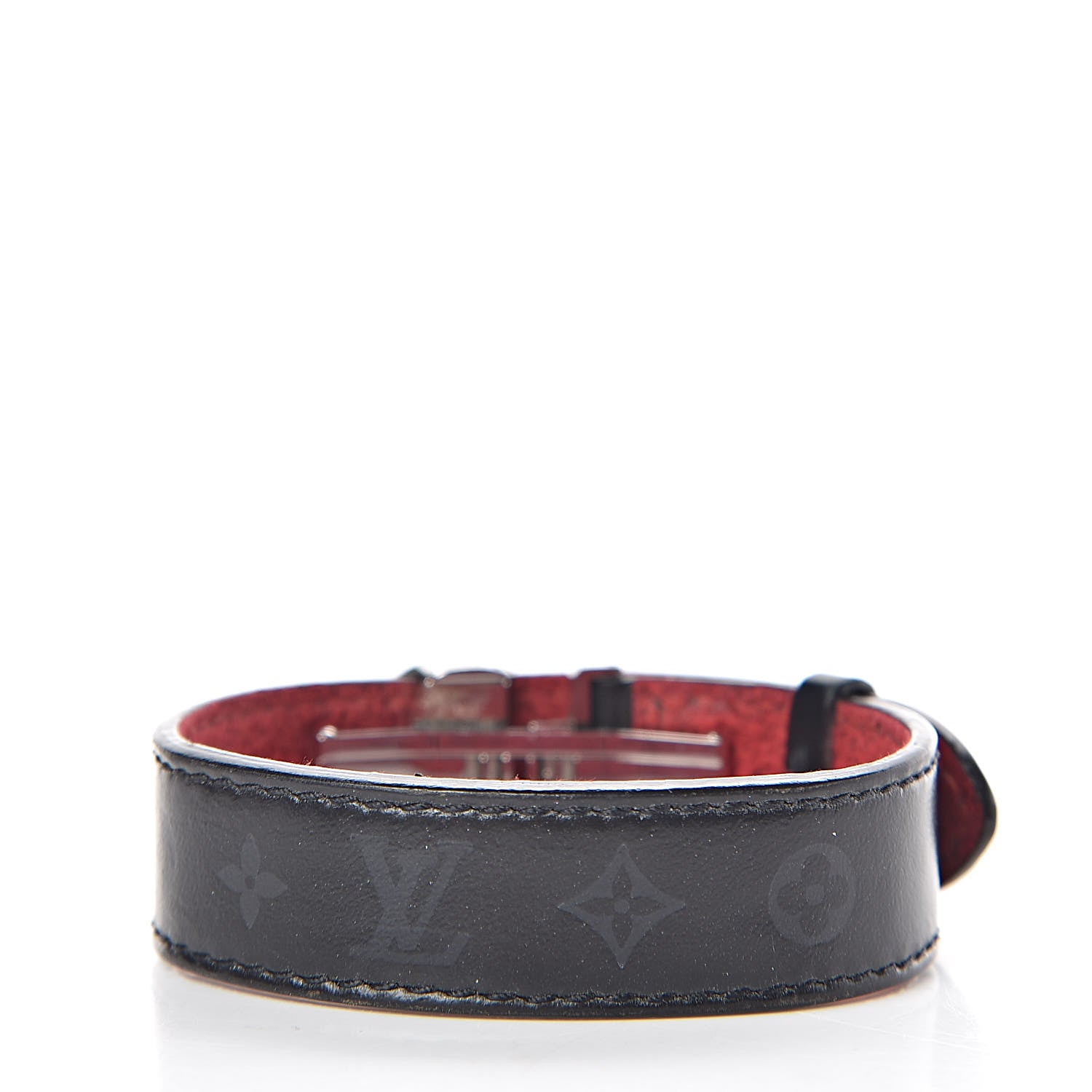 Louis Vuitton Mat Monogram Wish Bracelet Black 3 of 5