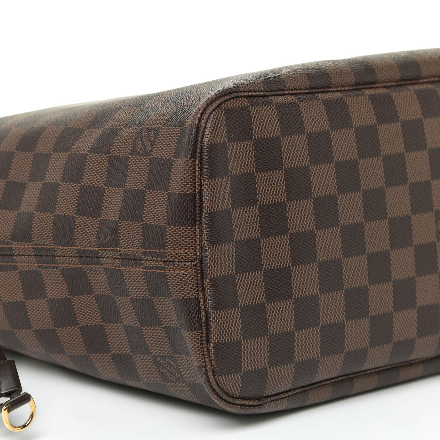 Damier Ebene Neo Neverfull MM Rose Ballerine