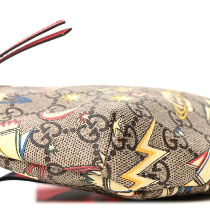 Gucci GG Supreme Monogram Childrens Space Print Belt Bag Multicolor 9 of 10