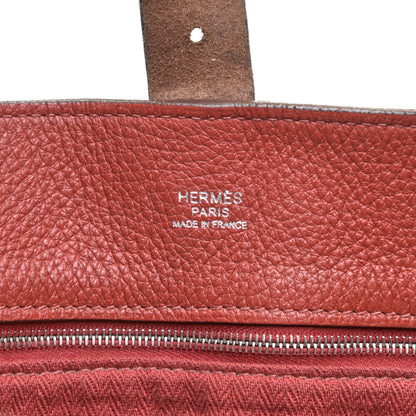 Hermes Taurillon Clemence Marwari GM Rouge Venetian 5 of 14