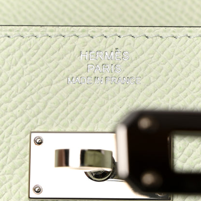 Hermes Epsom Kelly Wallet To Go Vert Fizz 6 of 7