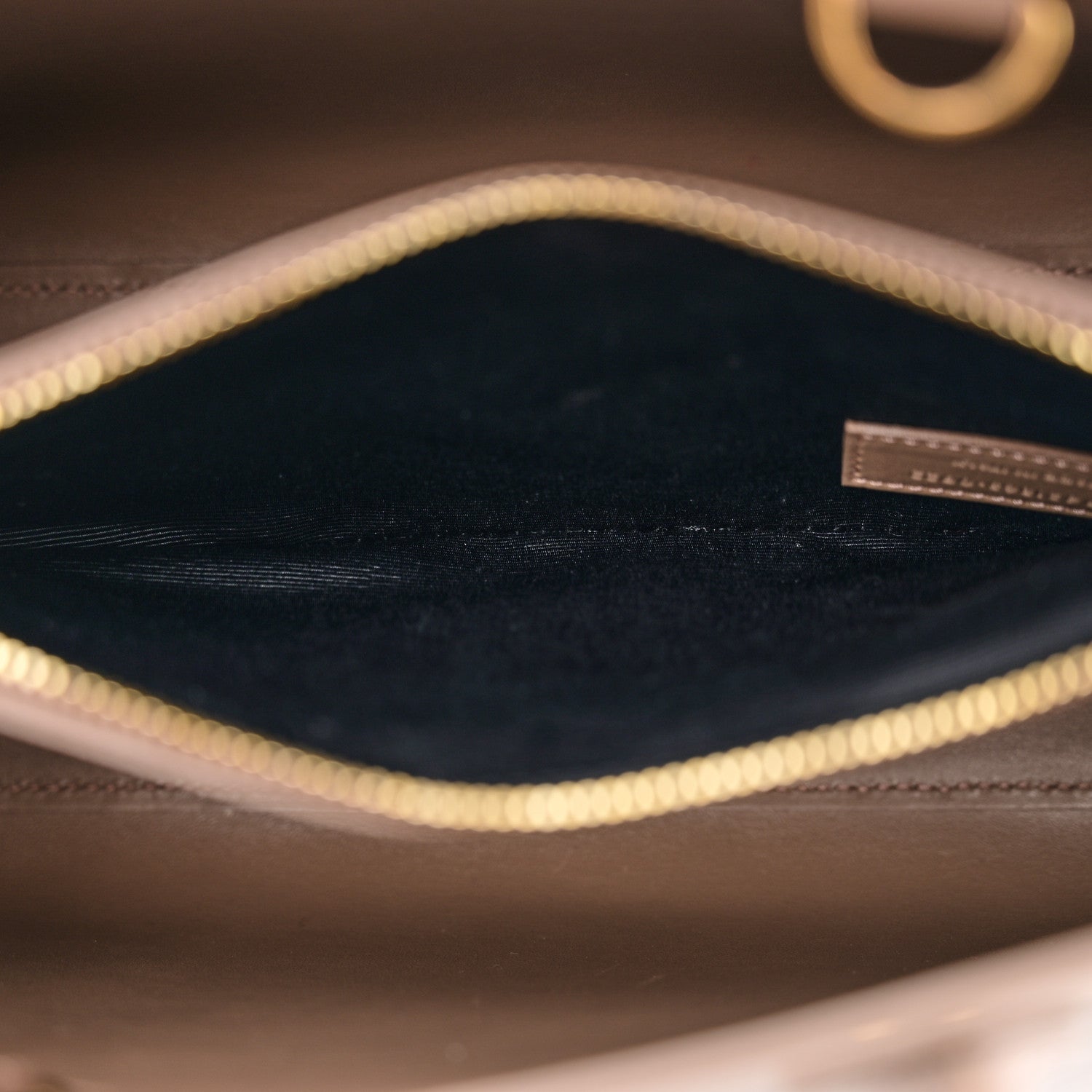 Saint Laurent Grained Calfskin Baby Sac De Jour Taupe 8 of 13