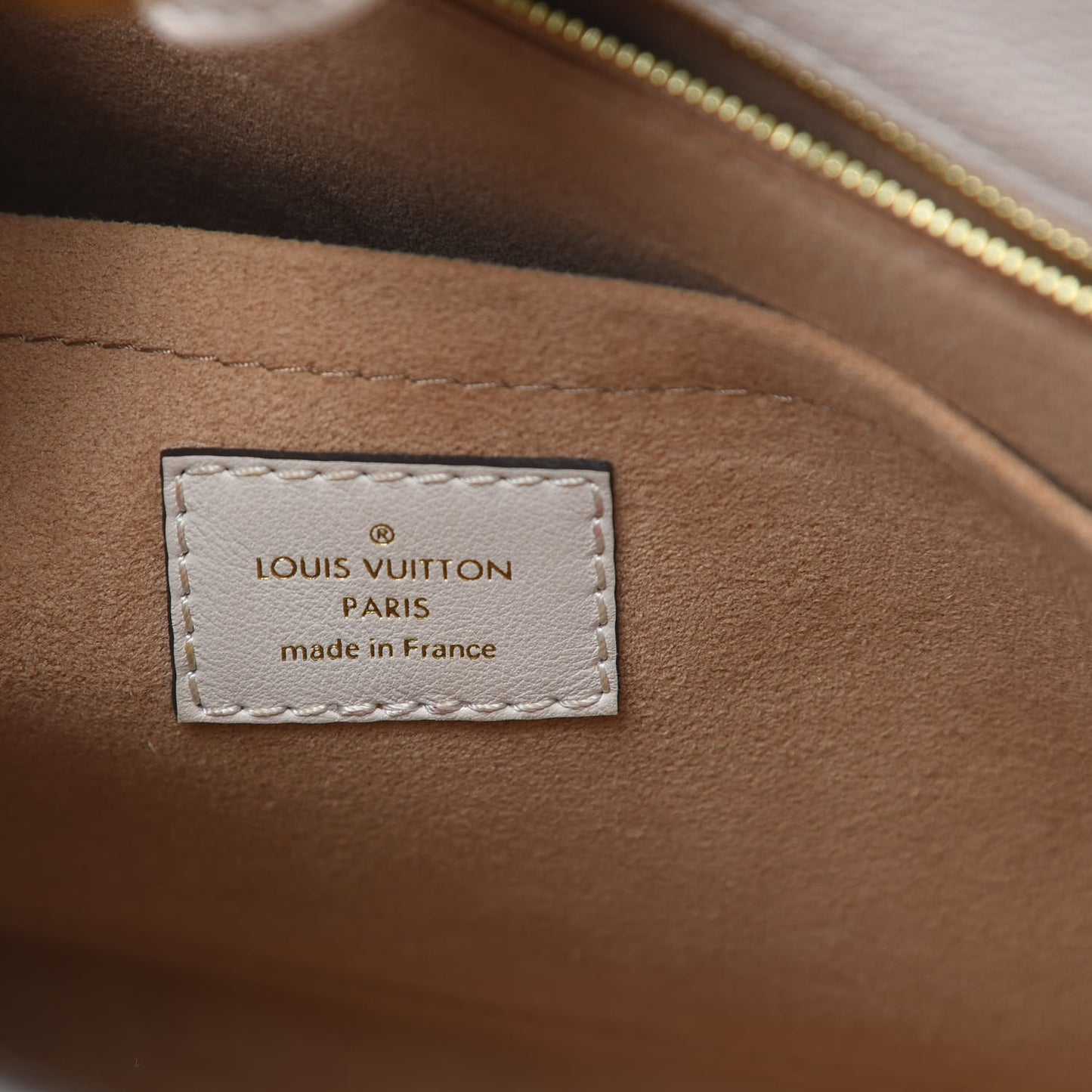 Calfskin Monogram On My Side Greige