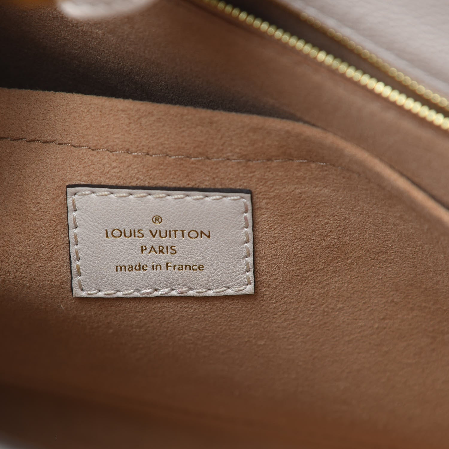Louis Vuitton Calfskin Monogram On My Side Greige 6 of 11