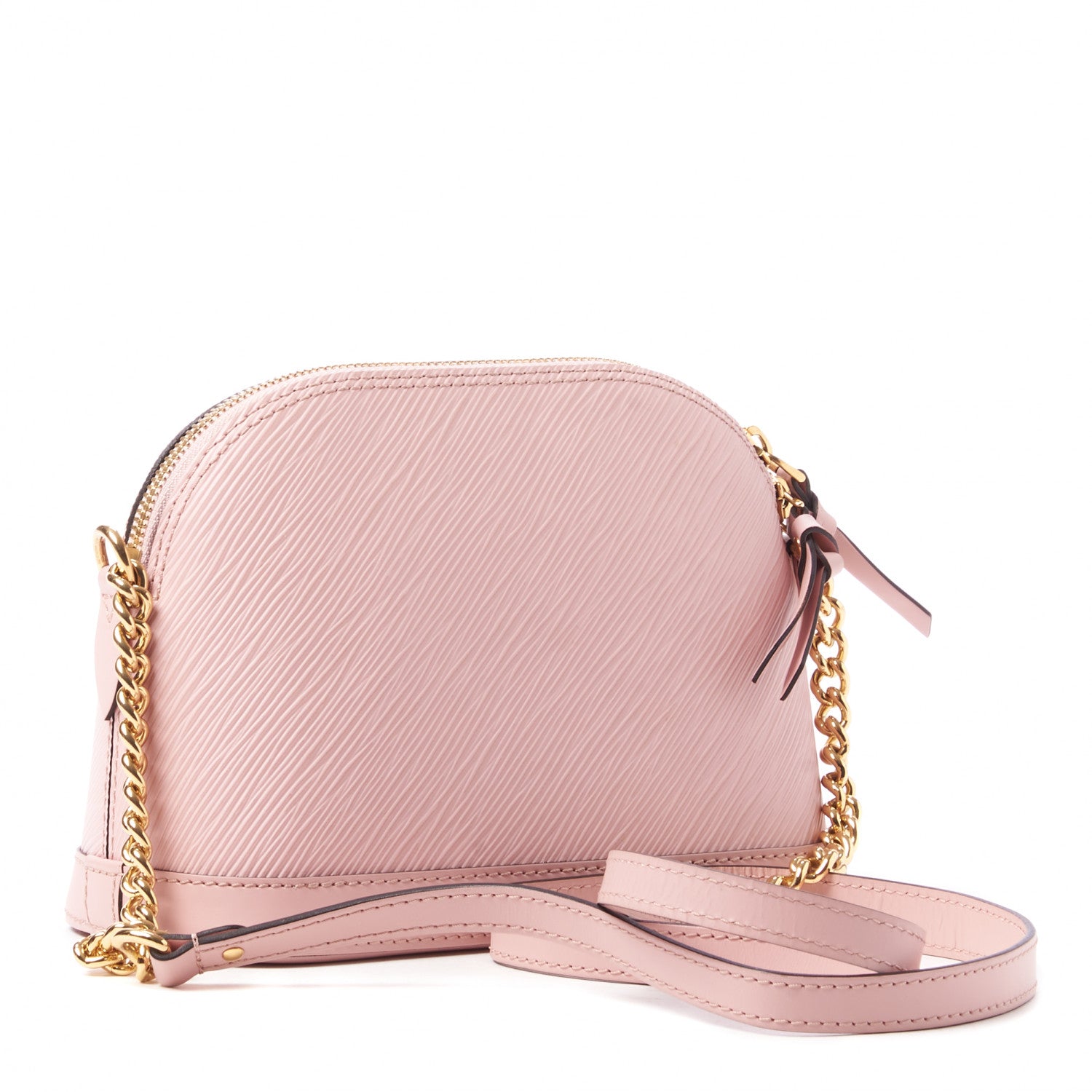 Louis Vuitton Epi Alma Mini Rose Ballerine 3 of 9