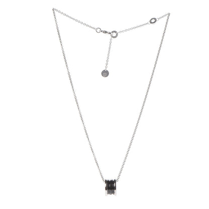 Bulgari Sterling Silver Ceramic Save The Children Pendant Necklace 3 of 5