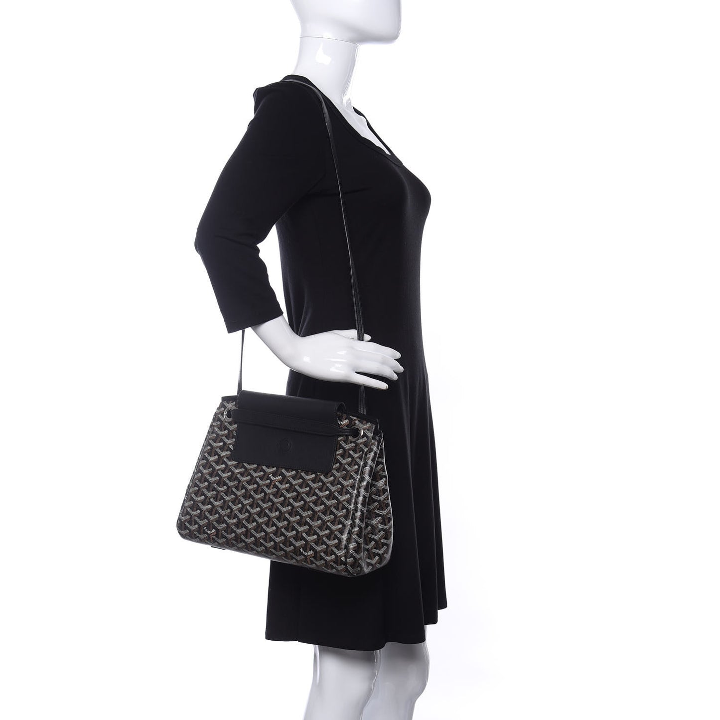 Goyardine Rouette PM Black