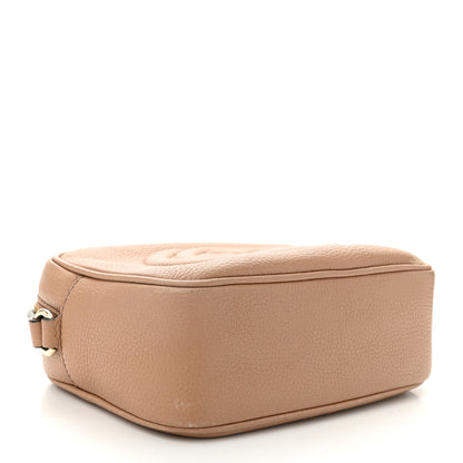 Gucci Pebbled Calfskin Small Soho Disco Bag Camelia 4 of 12