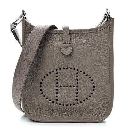 Hermes Taurillon Maurice Evelyne TPM Gris Asphalte 1 of 10