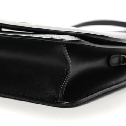 Salvatore Ferragamo Calfskin Vela Crossbody Bag Black 8 of 11
