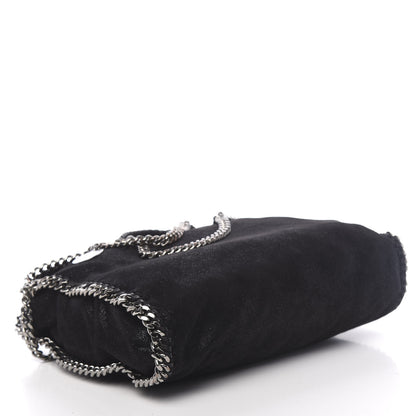 Stella McCartney Shaggy Deer Falabella Fold Over Tote Black 4 of 10