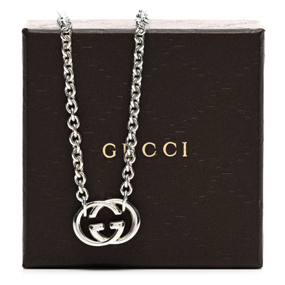 Gucci Sterling Silver Britt Necklace 5 of 5