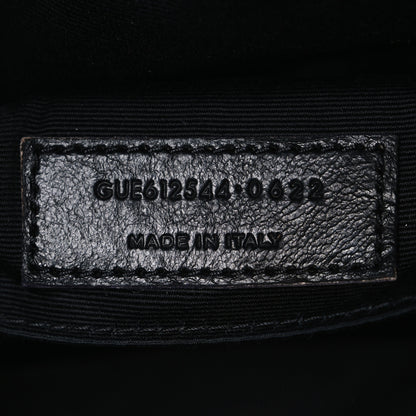 Saint Laurent Calfskin Matelasse Monogram Monochrome Lou Camera Bag Black 7 of 10