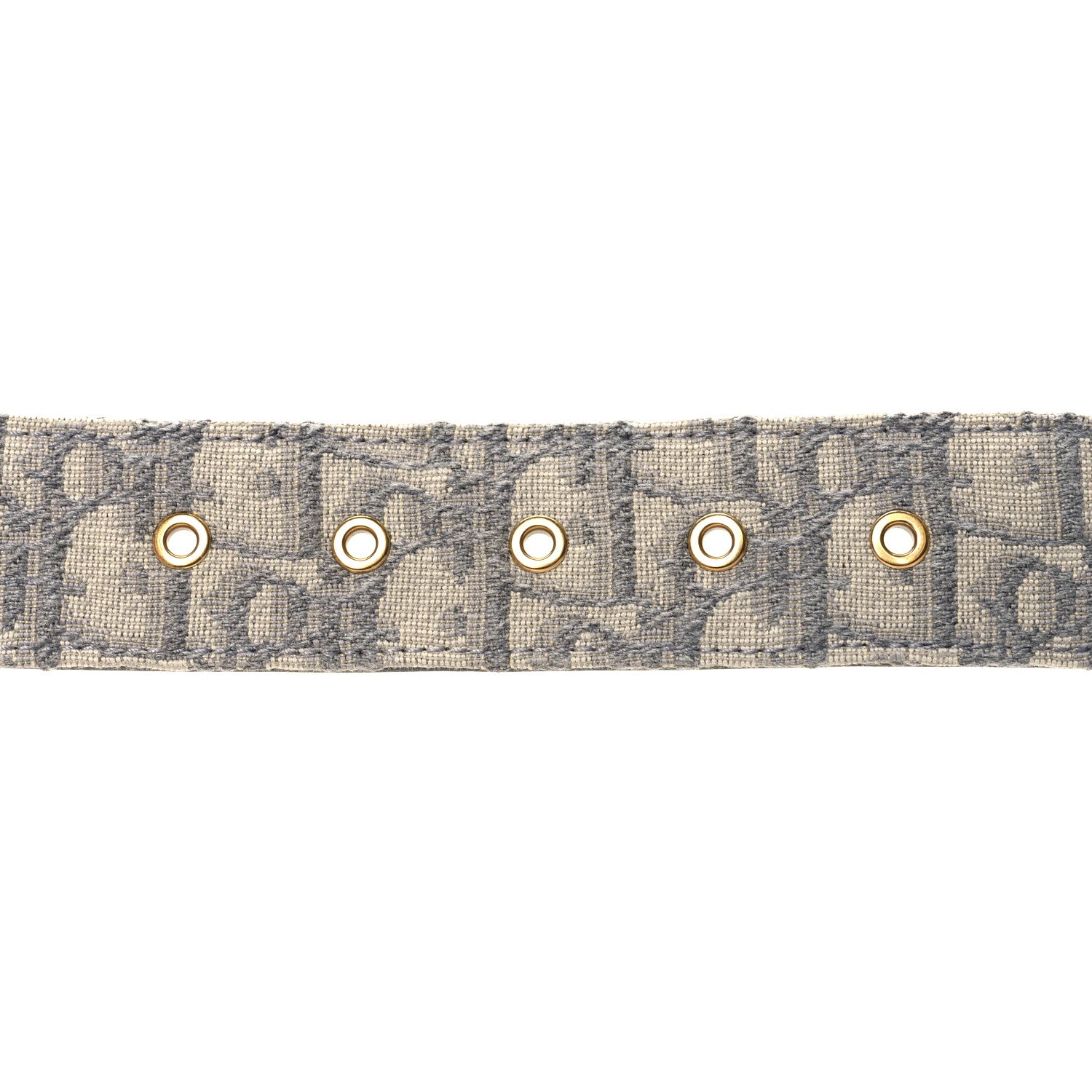 Christian Dior Oblique 30 Montaigne 35mm Belt 80 32 Gris 3 of 6