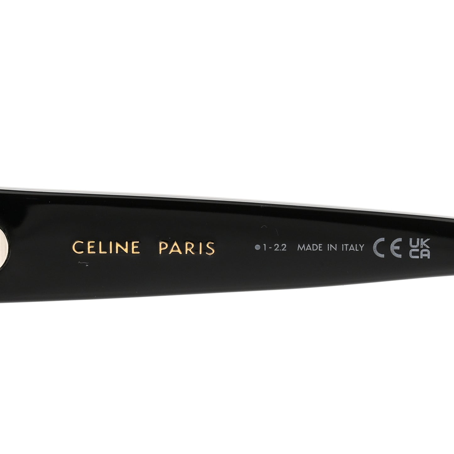 Acetate Triomphe 01 Square Sunglasses CL 40226U Black