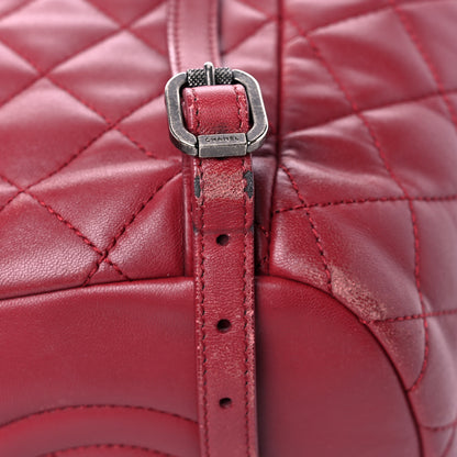 Chanel Lambskin Quilted Daily Supple Backpack Fuchsia 15 of 20