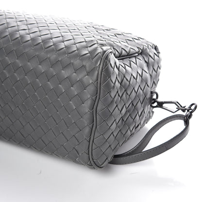 Bottega Veneta Nappa Intrecciato Mini Boston Light Grey 7 of 12