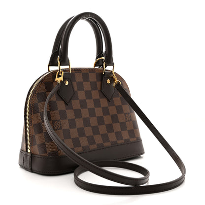 Louis Vuitton Damier Ebene Alma BB 3 of 9