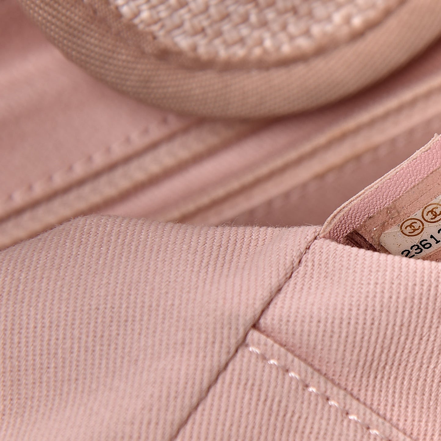 Canvas Large Deauville Tote Pink