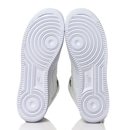 Louis Vuitton X NIKE AIR FORCE 1 Calfskin Monogram Mid Sneakers 9.5 White 6 of 8