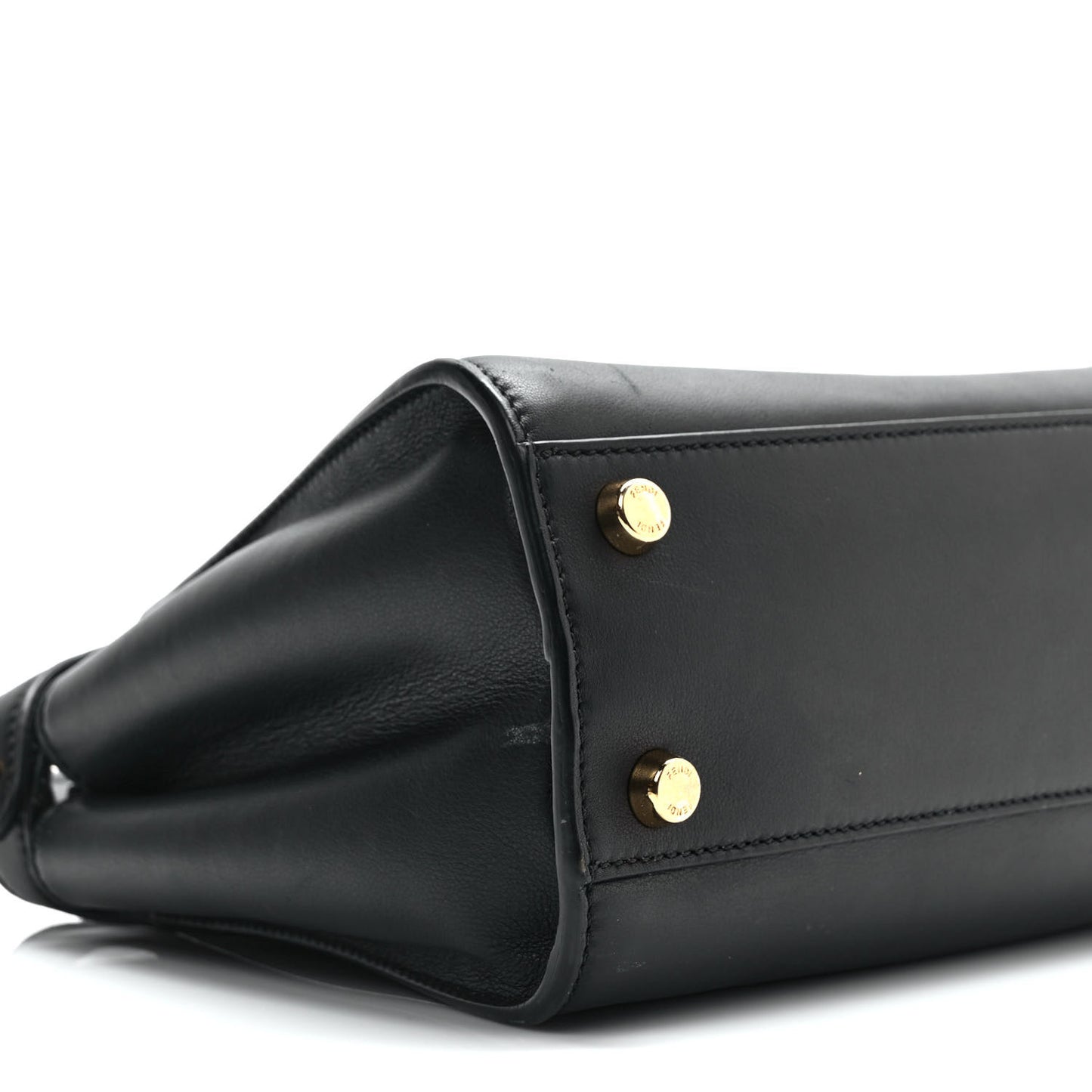 Vitello Tahiti Burro Medium Peekaboo Iconic Essentially Satchel Black Corda