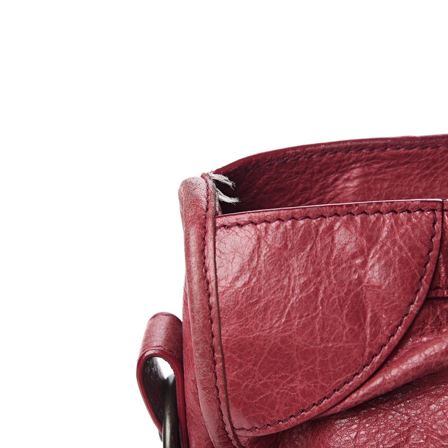 Balenciaga Agneau Classic Hardware City Cassis 10 of 12